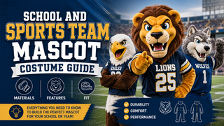 School and Sports Team Mascot Costume Guide: Materials, Features, and Fit