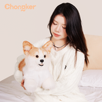 2.2lbs Corgi Dog Plush – Handmade Realistic Weighted for Dog Lovers & Kids