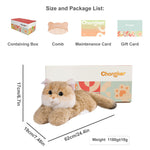 Golden British Shorthair Cat Plush