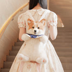 2.2lbs Corgi Dog Plush – Handmade Realistic Weighted for Dog Lovers & Kids