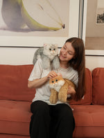 Golden British Shorthair Cat Plush
