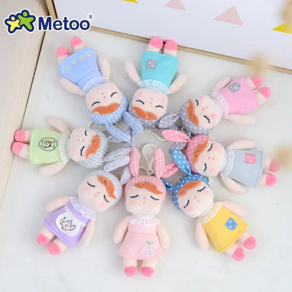Metoo Mini Plush Keychain - Unicorn & Bunny Bag Charm - JollyAnime