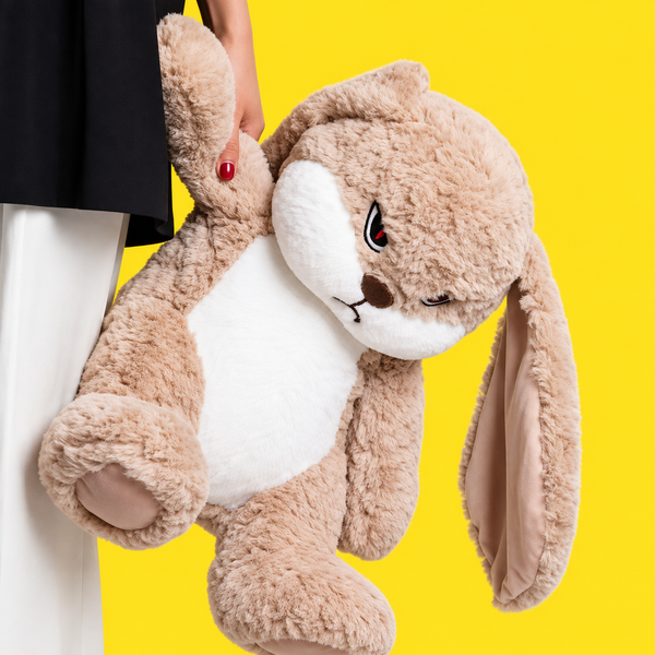 40cm Grumpy Bunny Plush Toy - Custom Plush Toys - JollyAnime