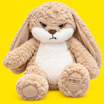 40cm Grumpy Bunny Plush Toy - Custom Plush Toys - JollyAnime
