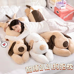 Giant Dog Plush Toy Big Sleeping Dog Stuffed Puppy Doll Soft Animal Toy