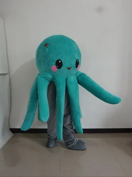 OSCE Toolbox — teal octopus mascot costume